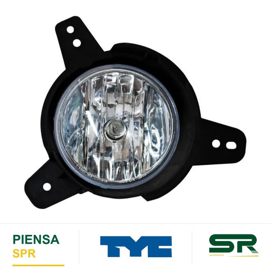 FARO DE NIEBLA DERECHO CON FOCO CHEVROLET SONIC 2017-2019 C / BASE TYC