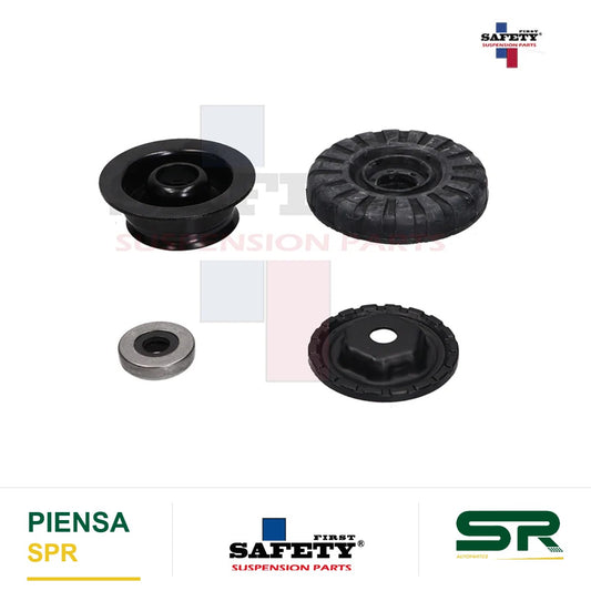 Base Amortiguador Delantera Chevrolet Spark 4L 1.2 Lts 2012-2017 Spark 4L 1.4 Lts 2016-2021 Sonic 2012-2017 Beat 4L 1.2 Lts 2018-2021 Con Balero Safety