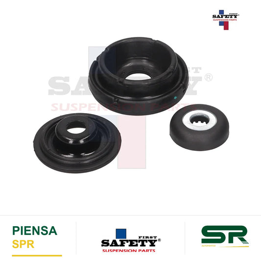Base Amortiguador Delantera Chevrolet Aveo 4L 1.6 Lts 2008-2009 1Er Diseno Pontiac G3 4L 1.6 Lts 2006-2009 Con Balero =7294-Kit =2503025 Safety