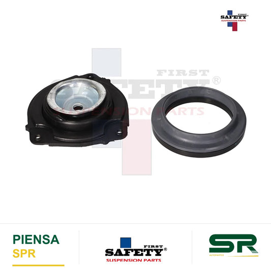 Base Amortiguador Delantera Derecha Nissan Sentra B17 4L 1.8 Lts 2013-2019 Nissan Truck Juke 4L 1.6 Lts 2012-2017 Turbo Con Balero Safety