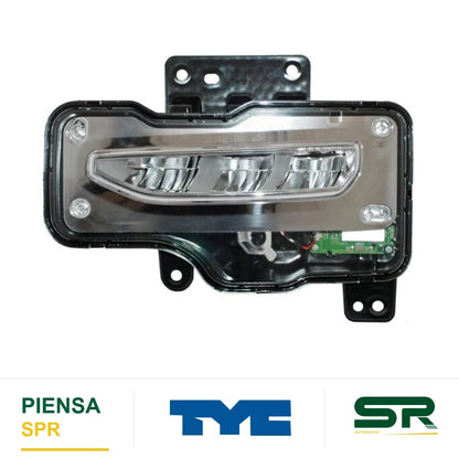 FARO DE NIEBLA IZQUIERDO LED CHEVROLET SIERRA GMC 2016-2018 TYC