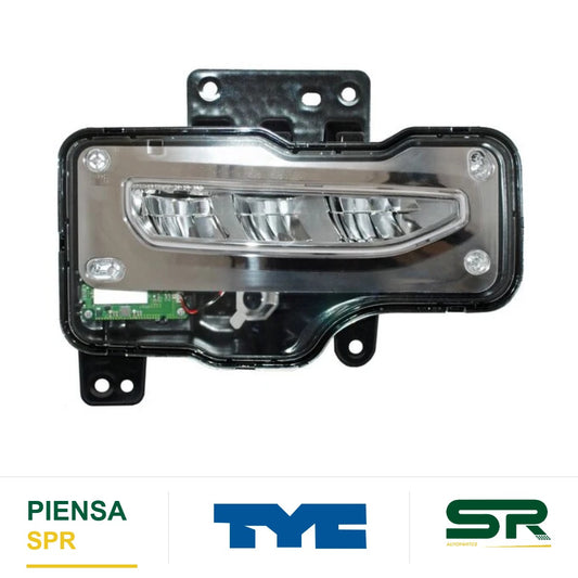 FARO DE NIEBLA DERECHO LED CHEVROLET SIERRA GMC 2016-2018 TYC