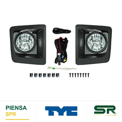 FARO DE NIEBLA JUEGO CHEVROLET SIERRA 2014-2015 C / PARRILLA TYC