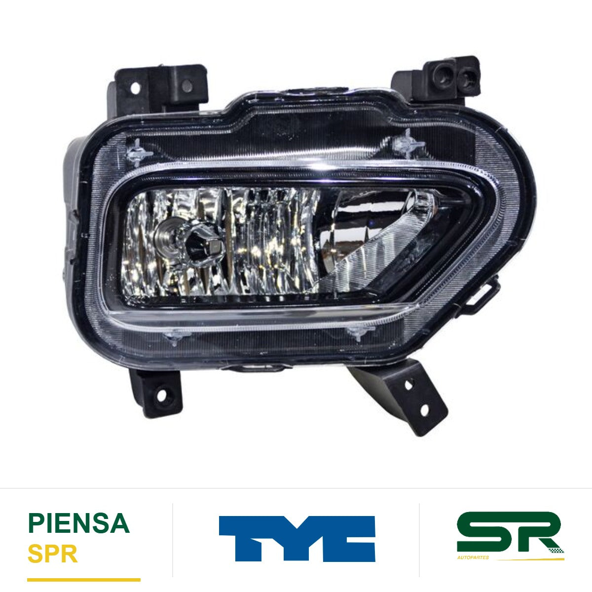 FARO DE NIEBLA DERECHO CON FOCO CHEVROLET GROOVE 26 TYC