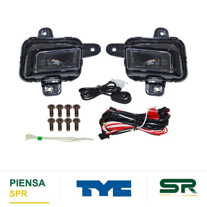 FARO DE NIEBLA JUEGO LED CHEVROLET GMC SIERRA 2023-2024 1500 TYC