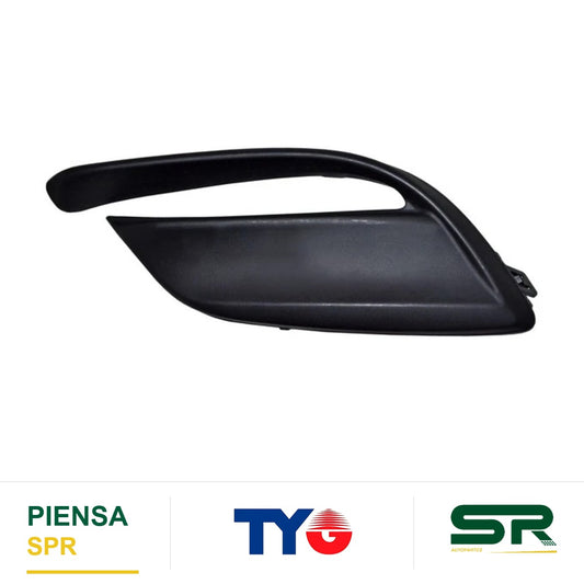 REJILLA IZQUIERDO SIN FARO DE NIEBLA NEGRA MAZDA 3 2017-2018 MOLD TYG