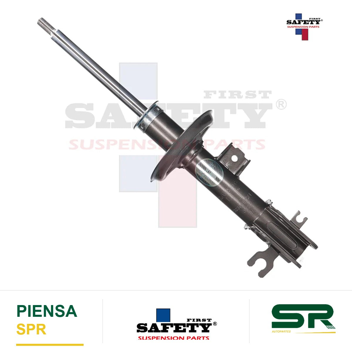 AMORTIGUADOR DELANTERA IZQUIERDO GAS CHEVROLET SPARK 4L 1.2 LTS 2011-2017 BEAT 4L 1.2 LTS 2018-2021 SAFETY