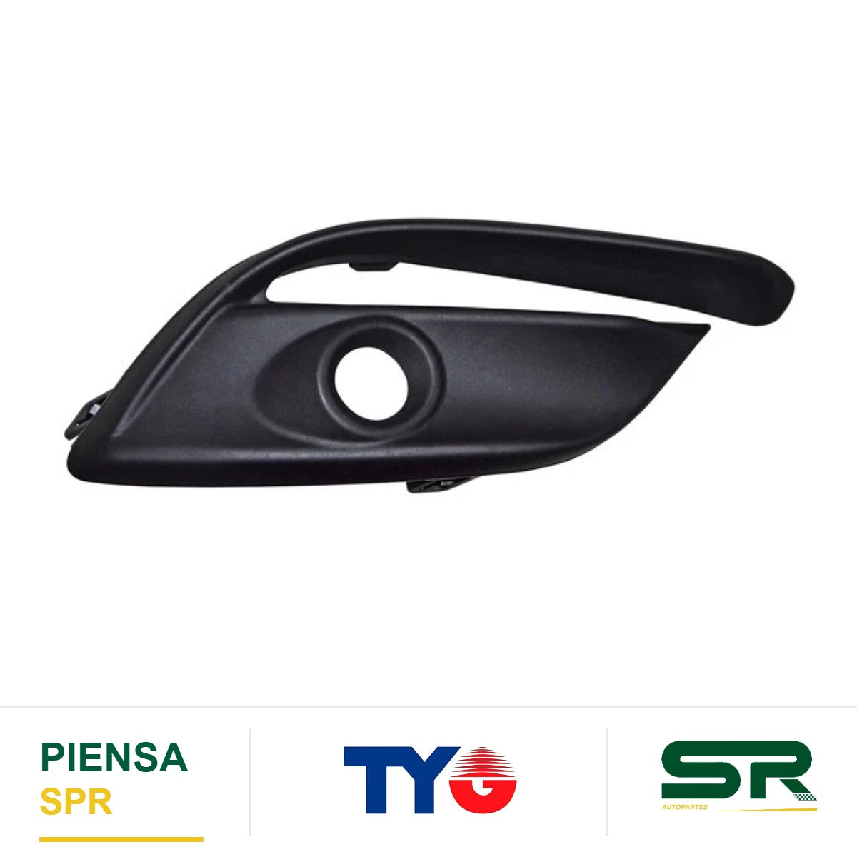 REJILLA DERECHA PARA FARO DE NIEBLA NEGRA MAZDA 3 2017-2018 TYG