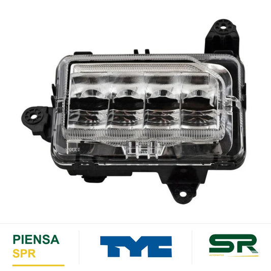FARO DE NIEBLA DERECHO LED CHEVROLET GMC SIERRA 2019-2022 TYC