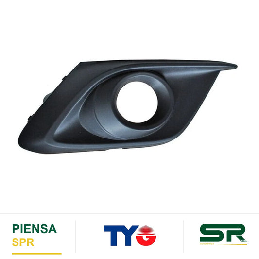 REJILLA DERECHO PARA FARO DE NIEBLA FILO NEGRO MAZDA 3 2014-2016 TYG