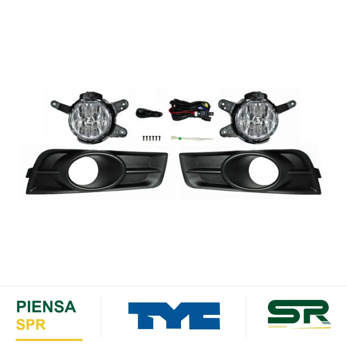 FARO DE NIEBLA JUEGO CHEVROLET CRUZE 2010-2015 LS / LT C / BASE C / PARRILLA TYC