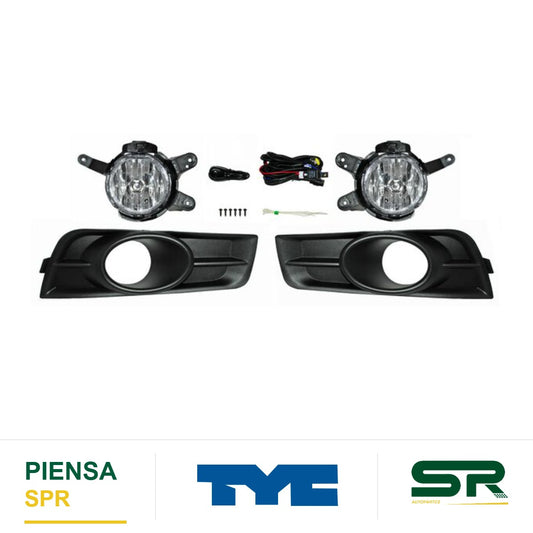 FARO DE NIEBLA JUEGO CHEVROLET CRUZE 2010-2015 LS / LT C / BASE C / PARRILLA TYC