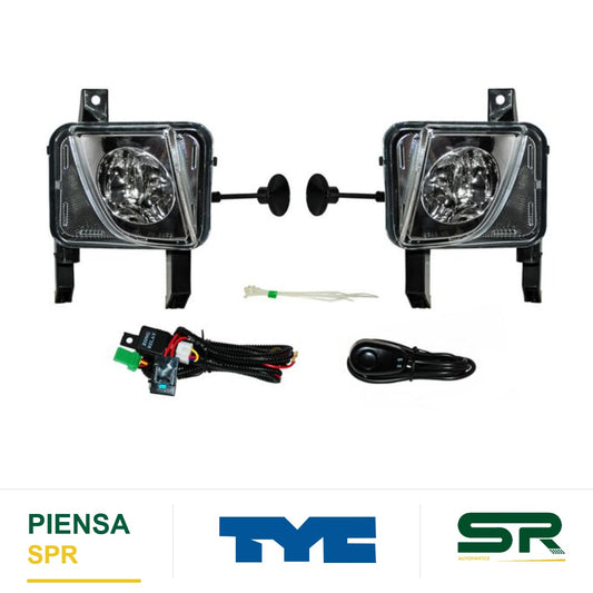 FARO DE NIEBLA JUEGO CHEVROLET CORSA 2003-2008 4P / 2004-2008 5P / TORNADO 2004-2011 / MERIVA 2004-2006 624 TYC