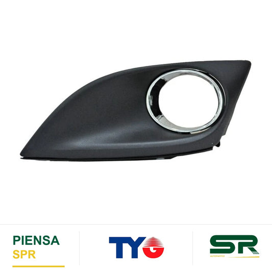 REJILLA IZQUIERDO PARA FARO DE NIEBLA CROMADA MAZDA CX7 2010-2012 C / MOLD 466 TYG