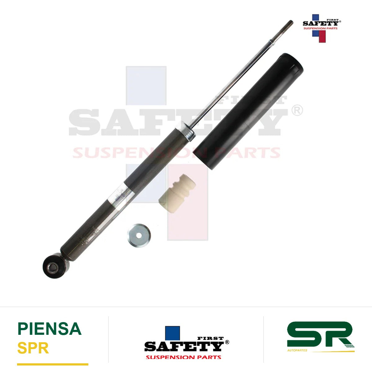 AMORTIGUADOR TRASERA AMBOS LADOS GAS CHEVROLET TRUCK GROOVE 4L 1.5 LTS 2022-2025 CON REBOTE CON CUBREPOLVO SAFETY