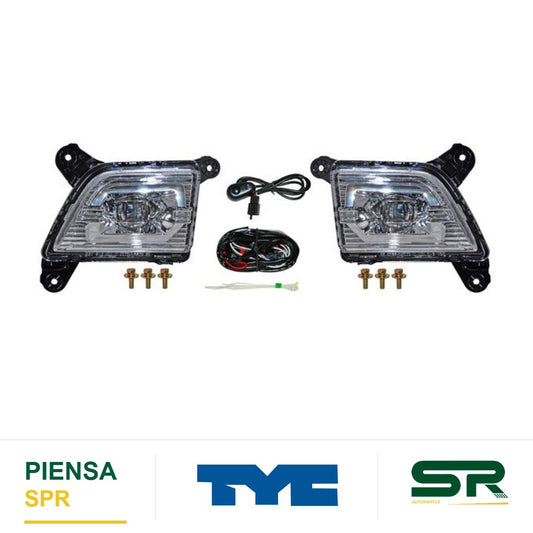FARO DE NIEBLA JUEGO LED CHEVROLET PICKUP 2019-2026 TYC