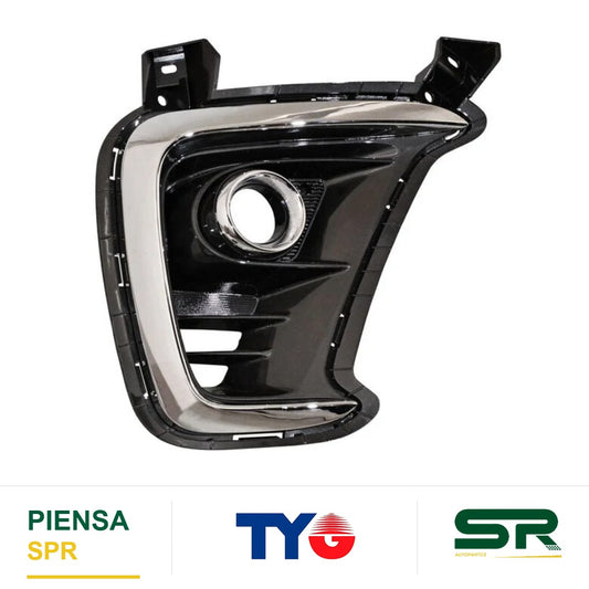 REJILLA DERECHO CROMADA KIA SORENTO 2019-2020 FILO C / FARO NIEBLA TYG