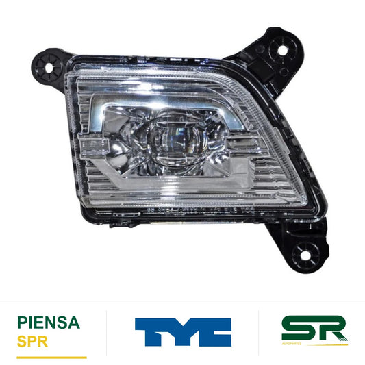 FARO DE NIEBLA IZQUIERDO LED CHEVROLET PICKUP 2019-2023 TYC