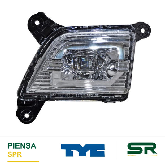 FARO DE NIEBLA DERECHO LED CHEVROLET PICKUP 2019-2023 TYC