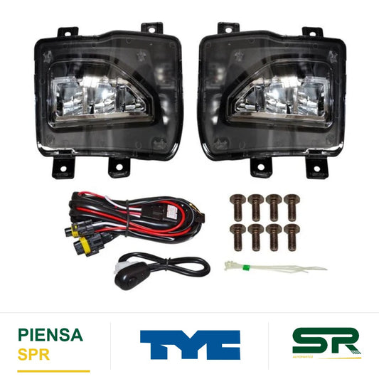 FARO DE NIEBLA JUEGO LED CHEVROLET PICKUP 2016-2018 TYC