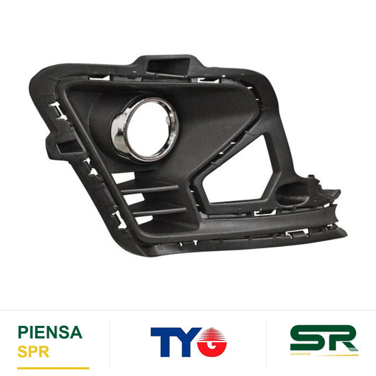 REJILLA DERECHO PARA FARO DE NIEBLA CROMADA KIA RIO 2021-2023 LX C / MOLD ACL68ABR18 TYG