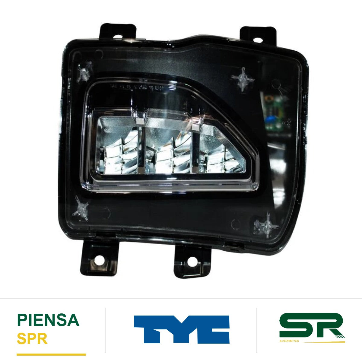 FARO DE NIEBLA DERECHO LED CHEVROLET PICKUP 2016-2017 2252 TYC