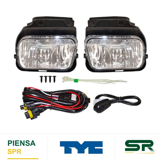 FARO DE NIEBLA CON FOCO JUEGO CHEVROLET PICKUP 2003-2006 / SUBURBAN 2004-2006 C / BASE TYC