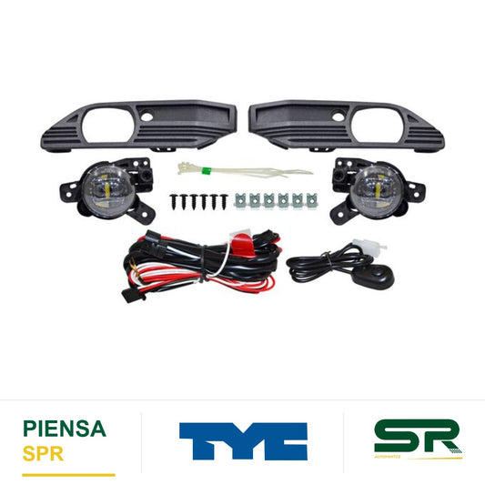 FARO DE NIEBLA JUEGO LED CHEVROLET CANYON 2023-2024 C / PARRILLA TYC