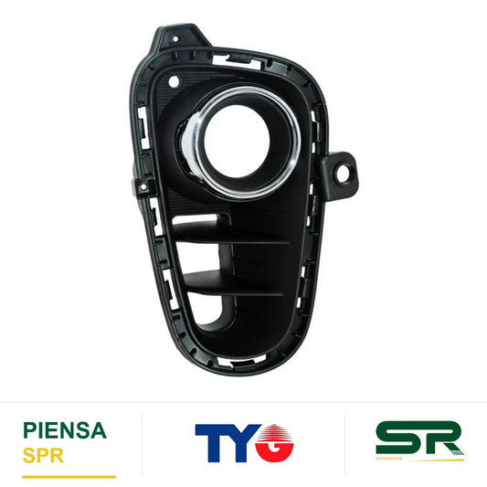 REJILLA DERECHO PARA FARO DE NIEBLA CROMADA KIA RIO 2018-2020 EX FILO 352 TYG