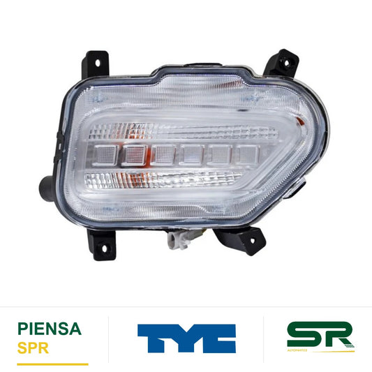 FARO DE NIEBLA DERECHO CON FOCO CHEVROLET AVEO 2024-2026 346 TYC