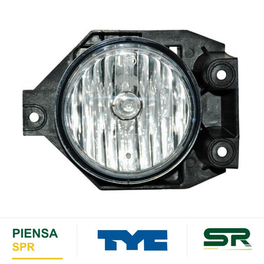 FARO DE NIEBLA DERECHO CON FOCO CHEVROLET AVEO 2018-2023 C / BASE DEIFO 346 RVR TYC