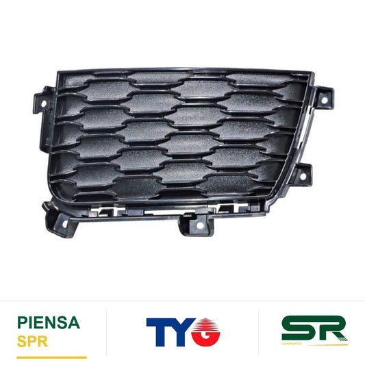 REJILLA IZQUIERDO SIN HOYO PARA SENSOR JEEP GRAND CHEROKEE 2022-2024 TYG