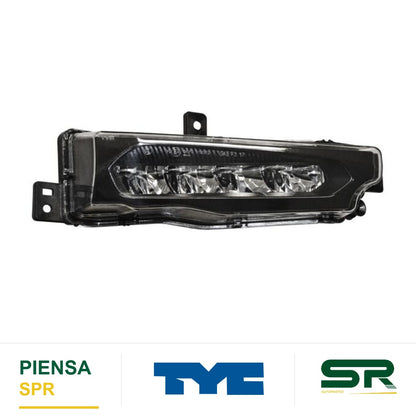 FARO DE NIEBLA DERECHO LED BMW X3 2018-2021 FONDO NEGRO TYC