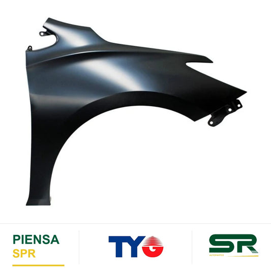 SALPICADERA DERECHA CHEVROLET CRUZE 2016-2019 LÍNEA NUEVA S / HOYO LAT 28902 TYG