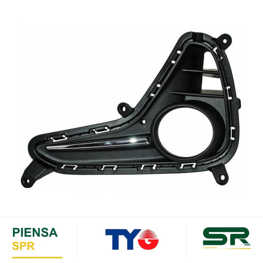 REJILLA IZQUIERDO PARA FARO DE NIEBLA HYUNDAI GRAND I10 2018-2020 5P C / MOLD TYG