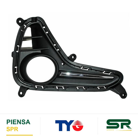 REJILLA DERECHO PARA FARO DE NIEBLA HYUNDAI GRAND I10 2018-2020 5P C / MOLD TYG