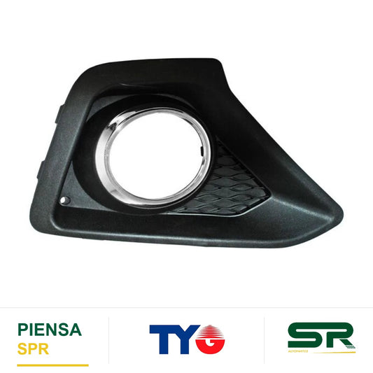 REJILLA DERECHO PARA FARO DE NIEBLA CROMADA HYUNDAI GRAND I10 2015-2017 C / MOLD TYG