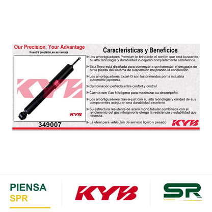 AMORTIGUADOR TRASERO GAS EXCEL-G SAAB. 9-3 (2003-2006) KYB