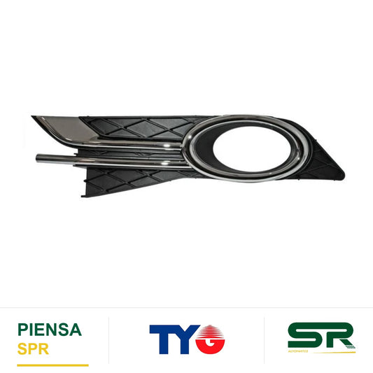 REJILLA IZQUIERDO PARA FARO DE NIEBLA CROMADA HONDA ODYSSEY 2014-2017 C / MOLD 352 TYG