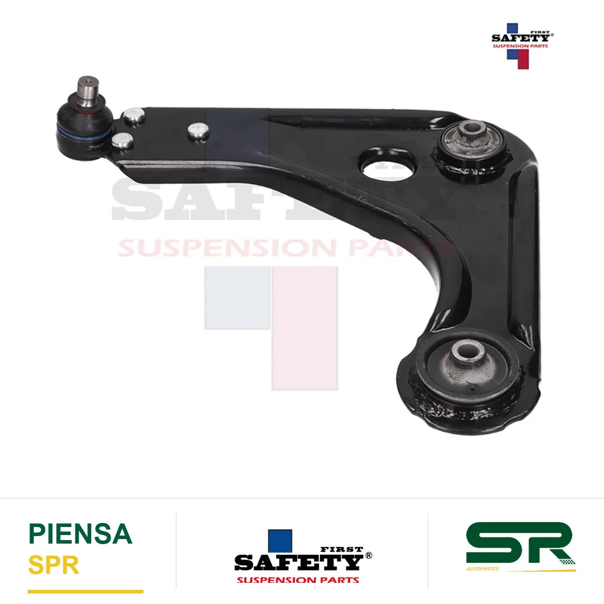 Horquilla Suspension Ford Ka 4L 1.6 Lts 2001-2008 Inferior Izquierda Dirección Hidrahulica Con Rotula Lamina Safety
