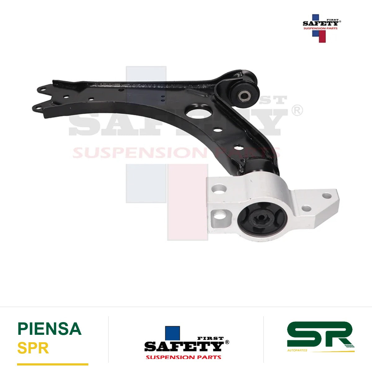 Horquilla Suspension Volkswagen Bora 2006-2010 Golf A5 2006-2009 Golf A6 2010-2012 Jetta A5 2006-2010 Seat Leon 2006-2013 Toledo 2006-2012 Inferior Izquierda Sin Rotula Lamina Safety