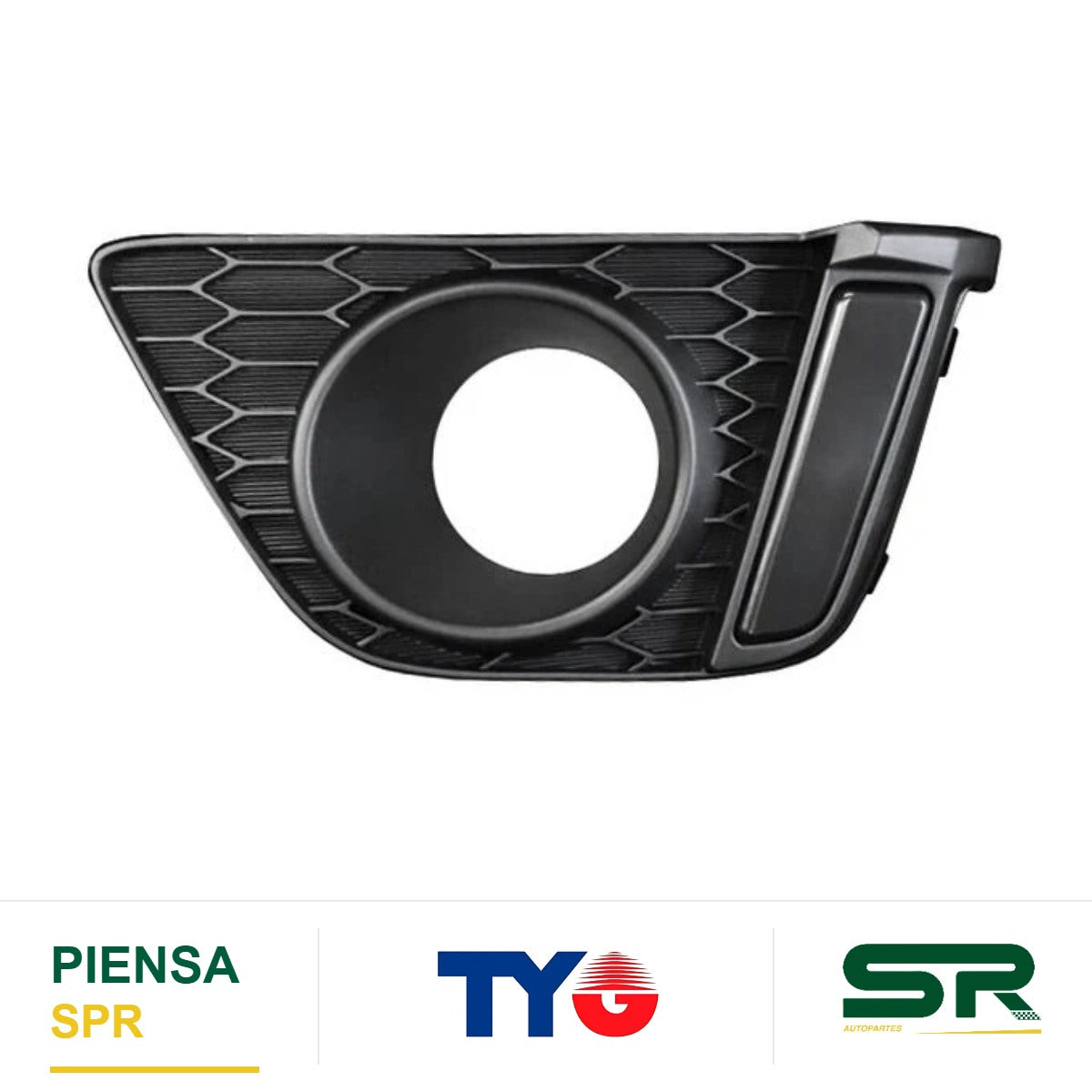 REJILLA IZQUIERDA PARA FARO DE NIEBLA HONDA FIT 2015-2017 TYG