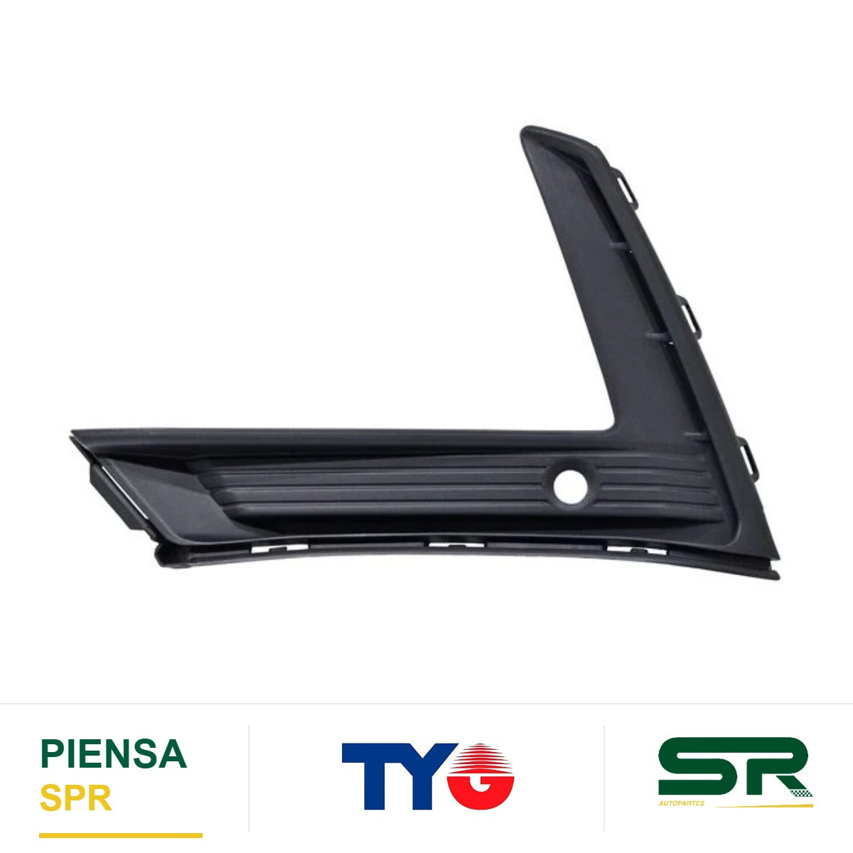 REJILLA IZQUIERDA CON HOYO PARA SENSOR HONDA CR-V 2023-2025 TYG
