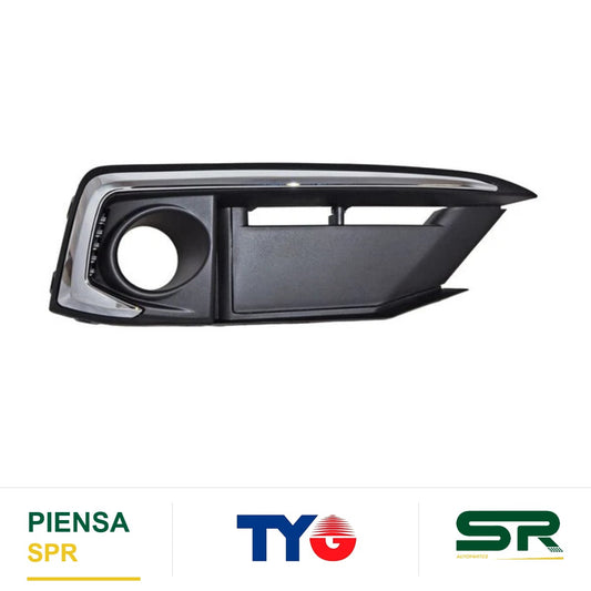 REJILLA DERECHO PARA FARO DE NIEBLA CROMADA HONDA CIVIC 2019-2020 4P C / MOLD 352 TYG