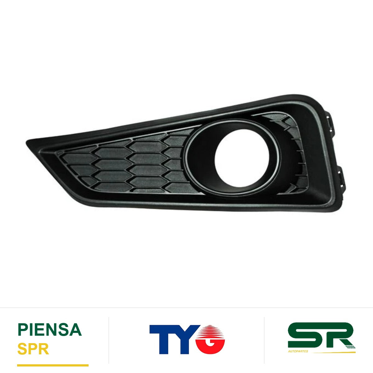 REJILLA IZQUIERDA PARA FARO DE NIEBLA HONDA CITY 2014-2017 TYG