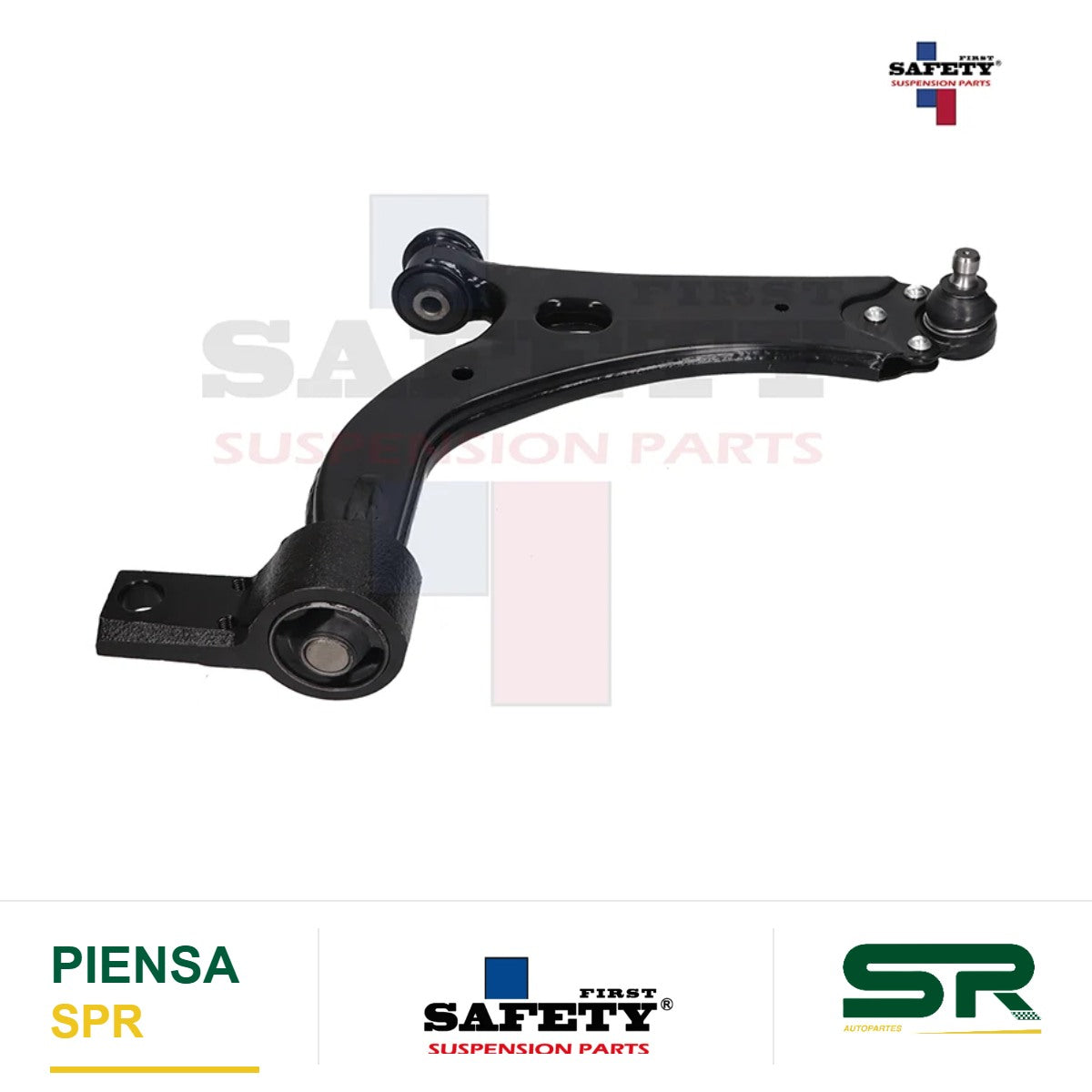 Horquilla Suspension Ford Truck Ecosport 4L 2.0 Lts 2004-2012 Fiesta Brasil 4L 1.6 Lts 2005-2007 Inferior Derecha Con Rotula Buje Fierro Safety