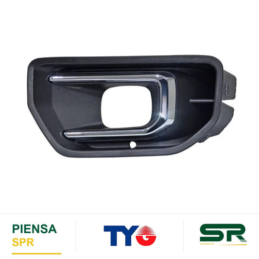 REJILLA IZQUIERDO PARA FARO DE NIEBLA CROMADA FORD RANGER 2023-2025 XLT C / MOLD 352 TYG