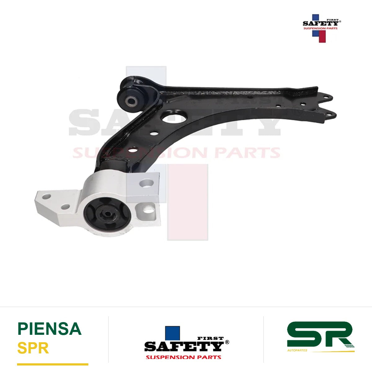 Horquilla Suspension Volkswagen Jetta A5 2006-2010 Bora 2006-2010 Golf A5 2006-2009 Golf A6 2010-2012 Seat Leon 2006-2013 Toledo 2006-2012 Inferior Derecha Sin Rotula Lamina Safety