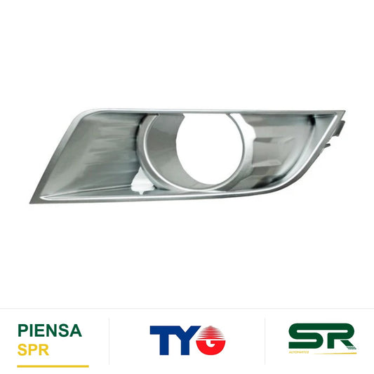 REJILLA IZQUIERDO PARA FARO DE NIEBLA PLATA FORD RANGER 2017-2019 352 TYG