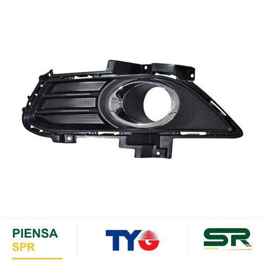 REJILLA IZQUIERDO PARA FARO DE NIEBLA CROMADA FORD FUSION 2013-2016 C / MOLD TYG